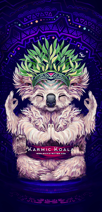 Karmic Koala by Sylvia Ritter
