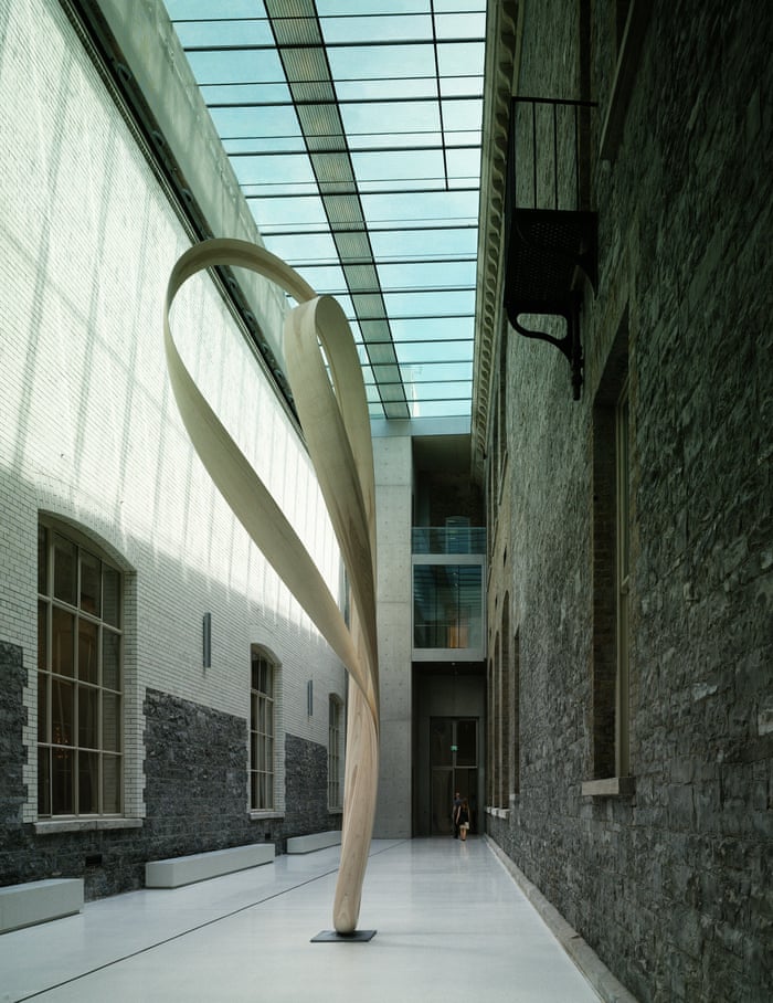 The courtyard of the National Gallery of Ireland