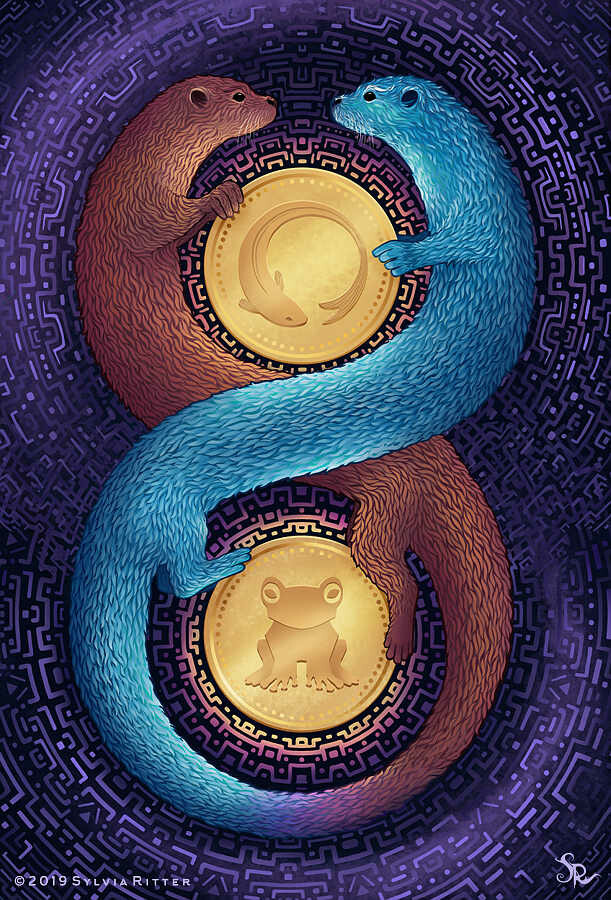 Two of Coins by Sylvia Ritter