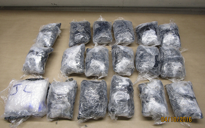 A Canadian man was recently busted trying to transport $8m worth of meth into Auckland