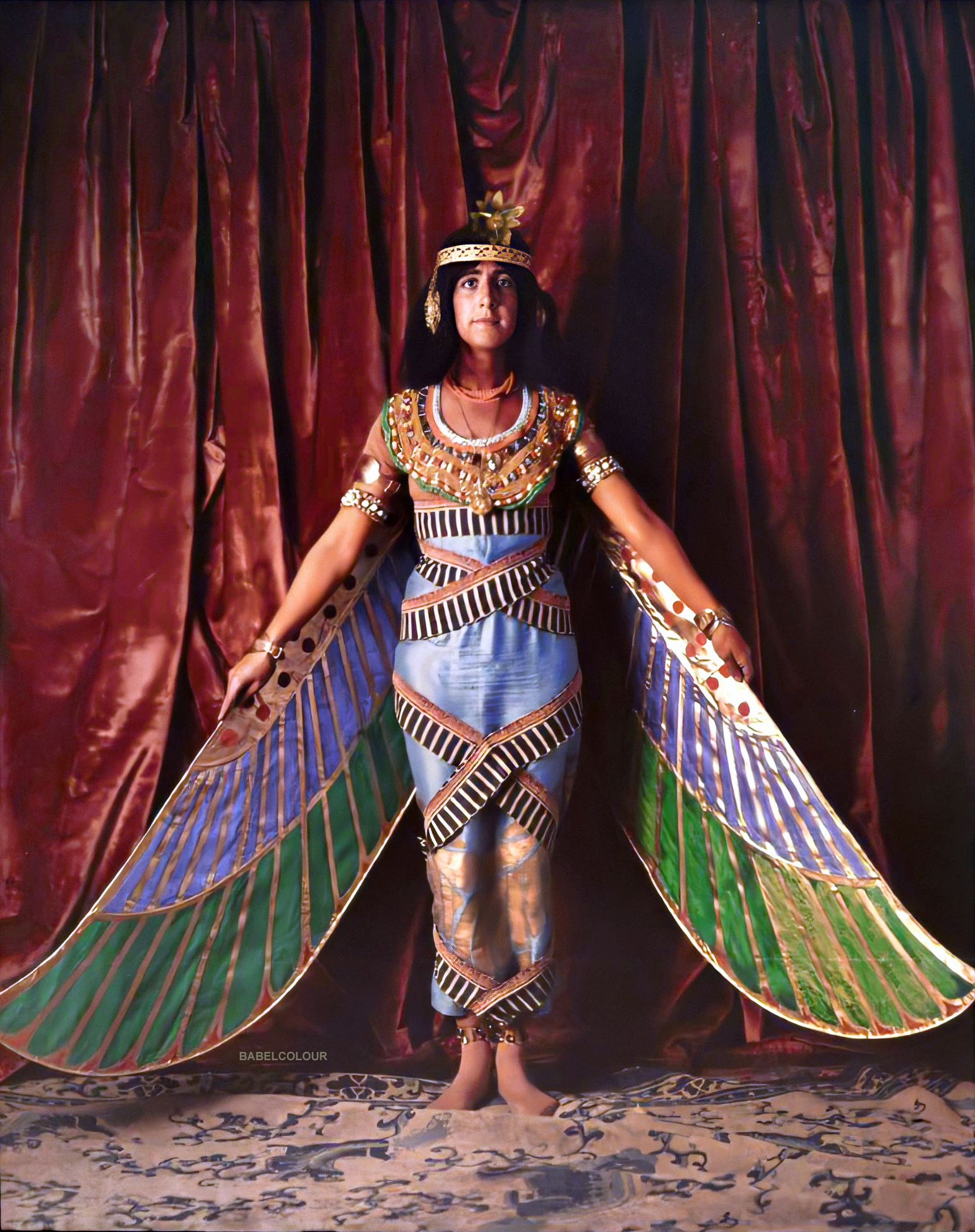 The mystical beauty of an Ancient Egyptian daughter of Osiris (1913)
