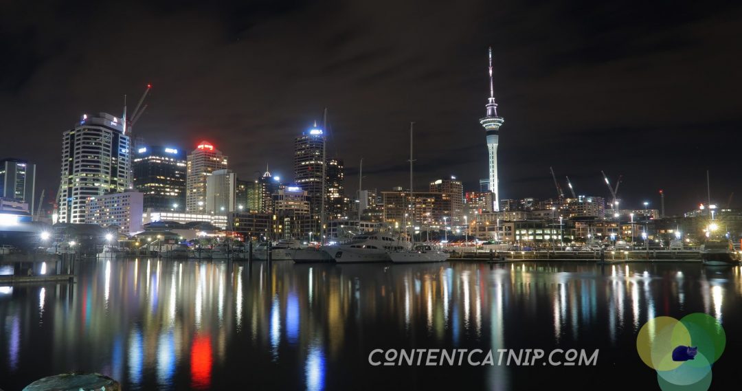 Auckland late at night