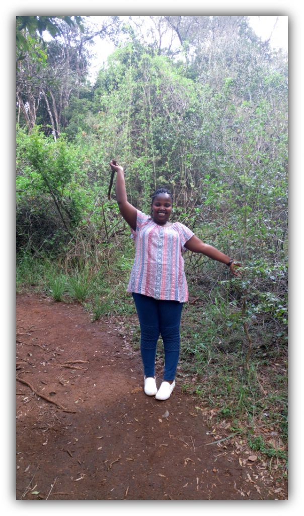 At Olulua Park, Nairobi Kenya