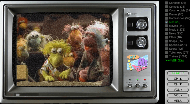 Retro TV Channels from the 70's, 80's and 90's are on the internet for all posterity 