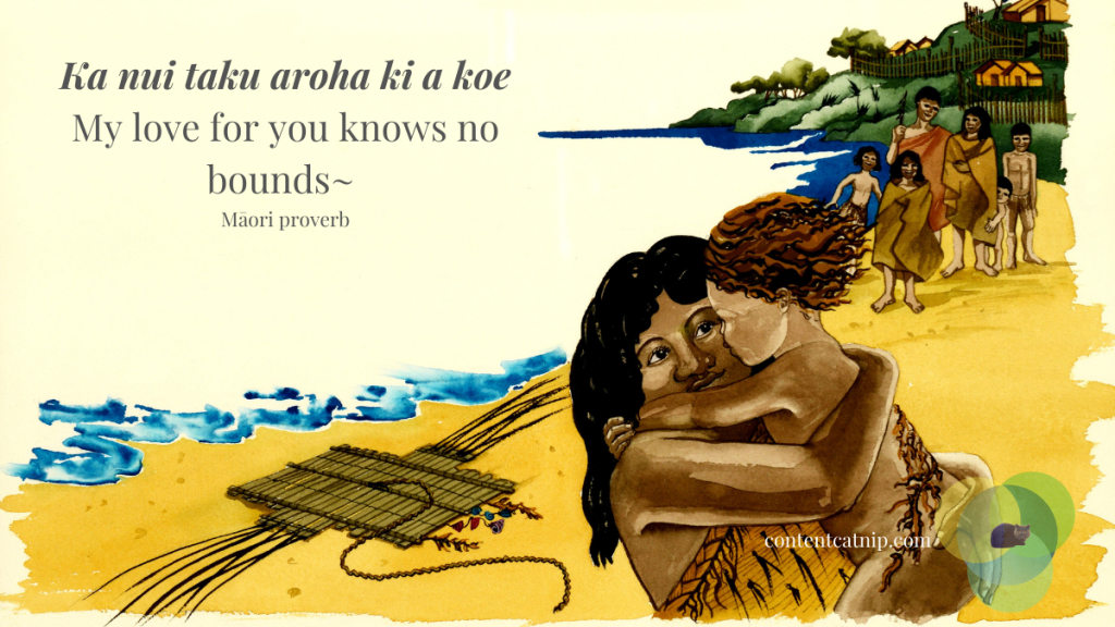 Ka nui taku aroha ki a koe - My love for you knows no bounds. ~ Māori proverb #TeWikioteReoMāori #MāoriLanguageWeek #MahuruMaori