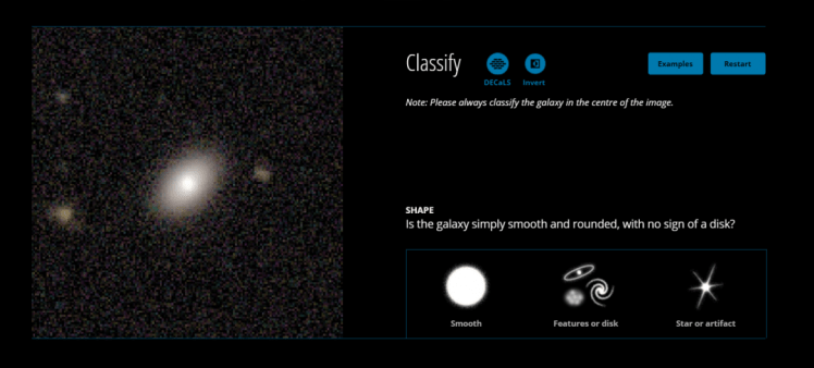 Explore and classify galaxies for real scientific studies 