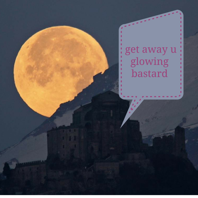 What does the Mighty Boosh, last night's blood moon, insomnia and neurotransmitters have in common?