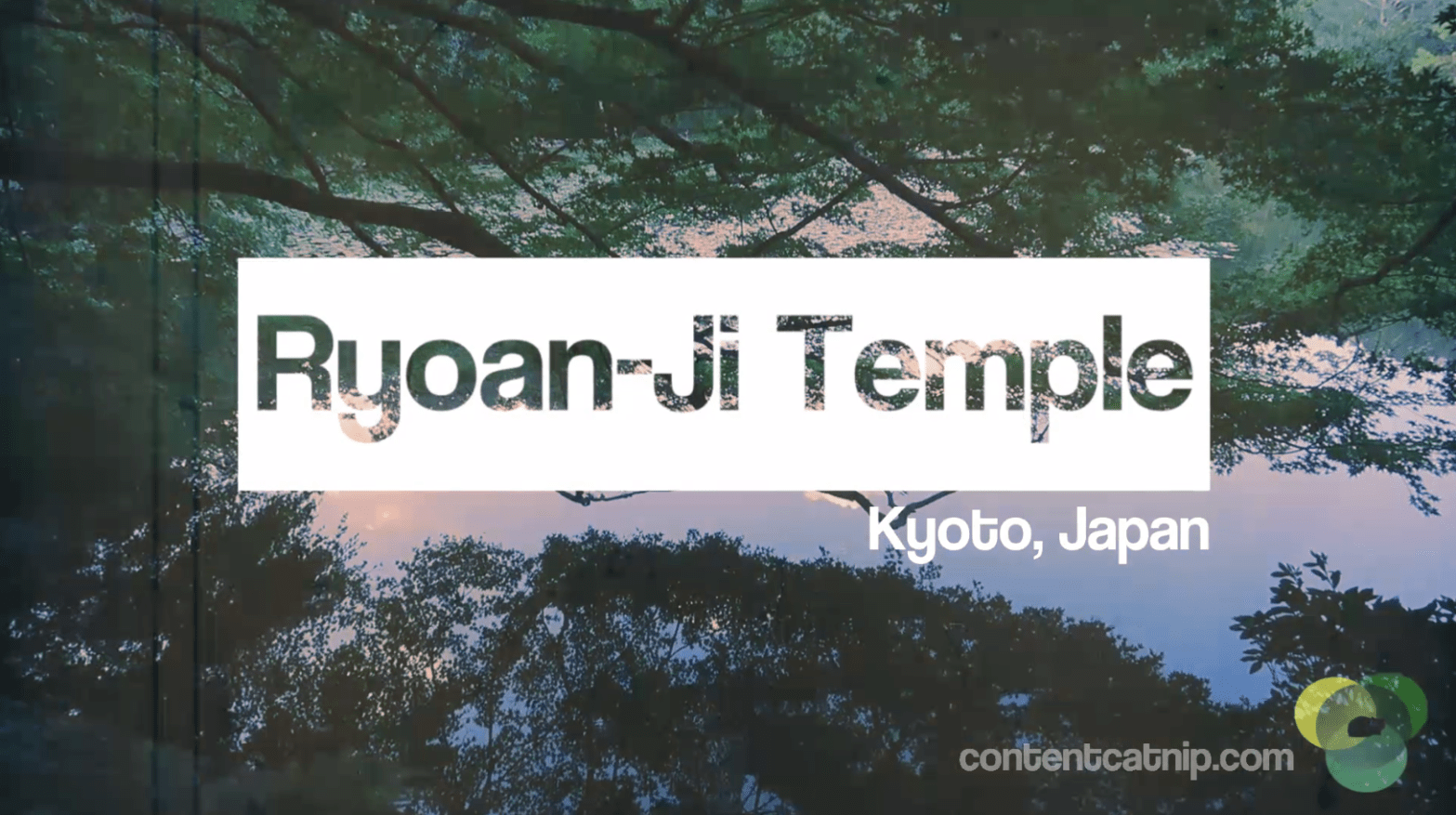 Travel: Ryoan-ji temple and gardens, Kyoto