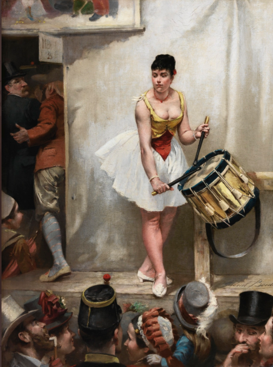 La fête de Montrouge (c.1885). Art by French artist Gabriel Boutet (1848-1900)