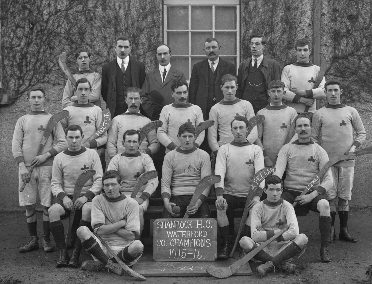 Every Picture Tells A Story: Shamrock Hurling Club in Waterford, 1915