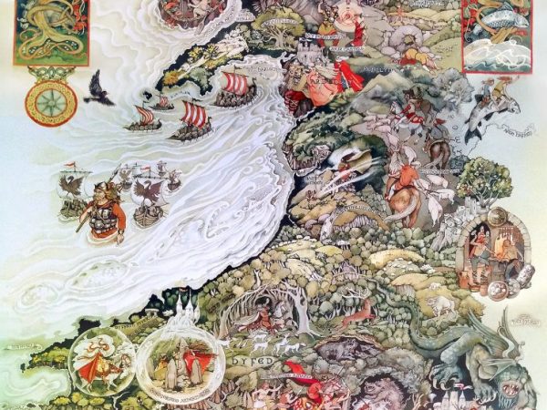 Beautiful maps & beautiful Welsh tales: The&nbsp;Mabinogion