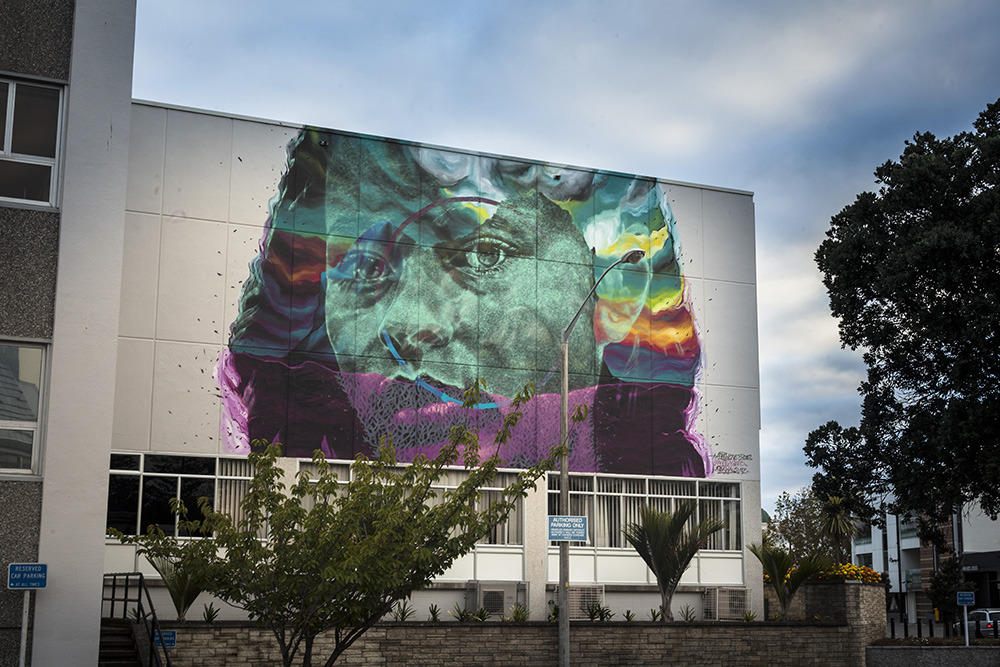 The Maori legend of Pania: Kaitiaki and taniwha of the reef retold in street art