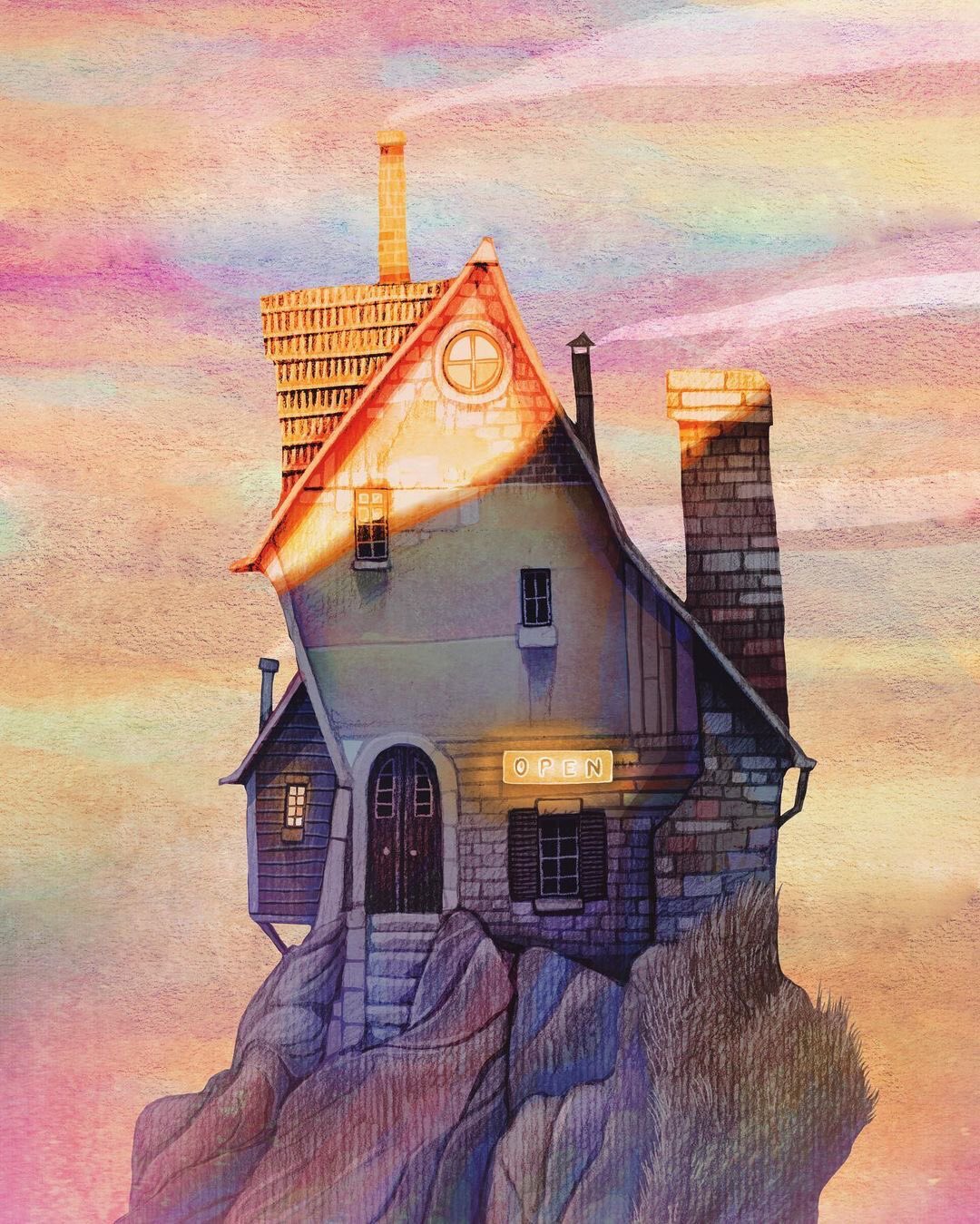 Cosy paintings by Francisco Fonseca