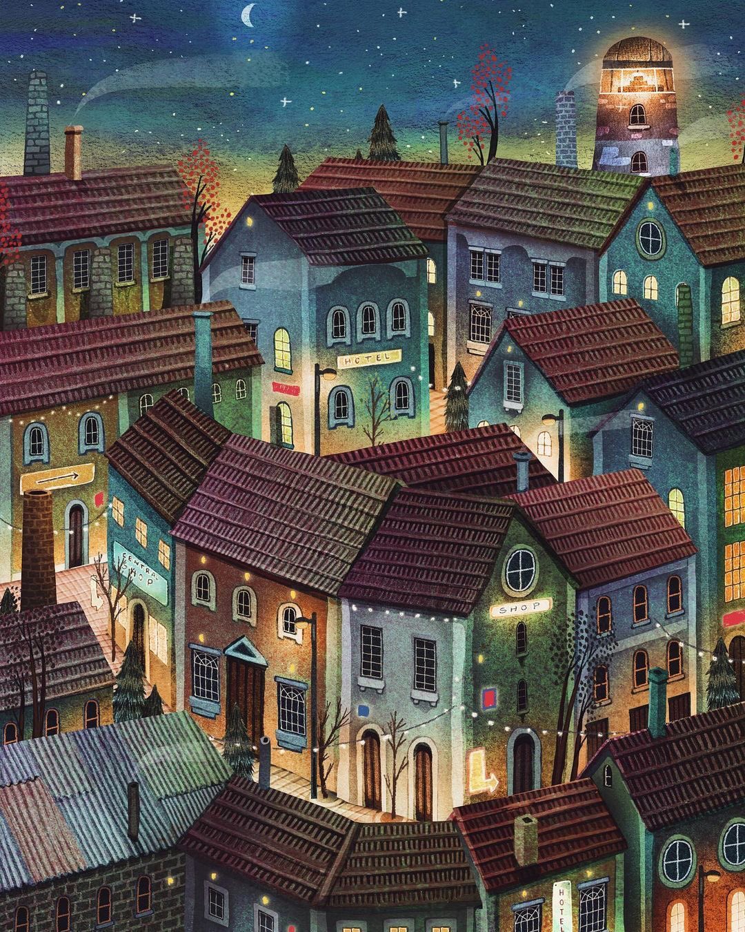 Cosy paintings by Francisco Fonseca