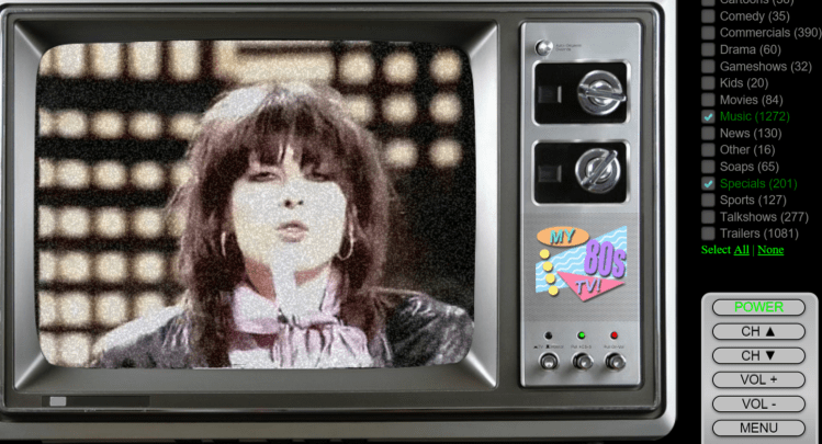 Retro TV Channels from the 70's, 80's and 90's are on the internet for all posterity 