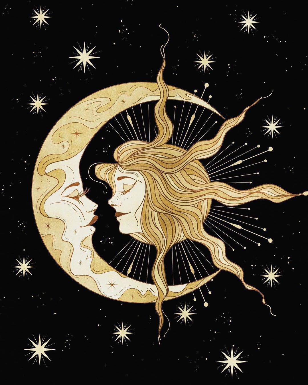 Cocorrina's a whimsical moon art