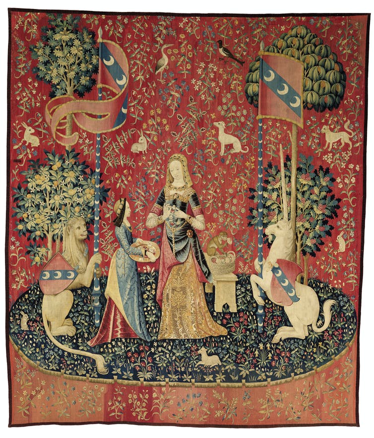 The symbolism of The Lady and the Unicorn tapestry cycle