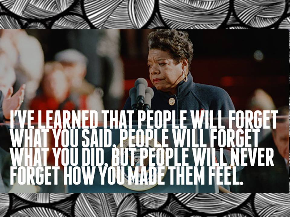 Ten Life Lessons We Can Learn From Maya Angelou http://wp.me/p41CQf-ax