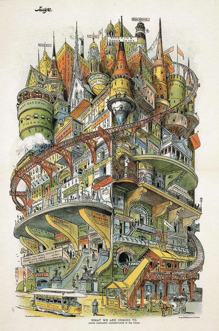 What Is The World Coming To? A Cyberpunk Dystopia from 1895