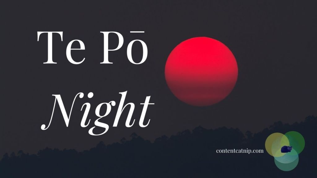 Wāhanga o Te Rā/ Times of the Day in Māori 