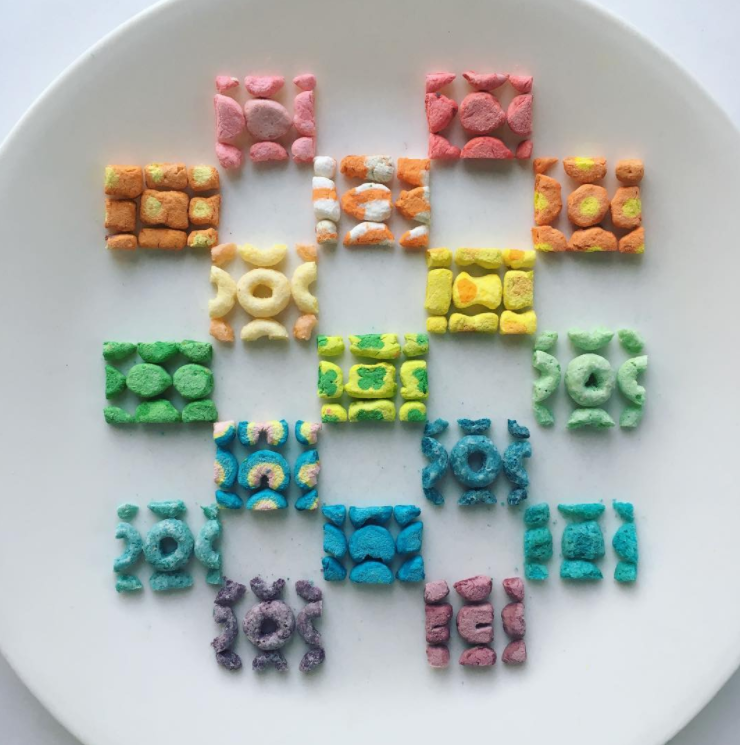 Adam Hillman's symmetrical foods are oddly satisfying