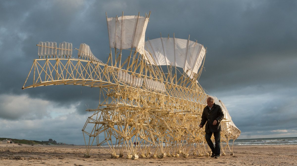The Strandbeest and it's glittering seaside evolution