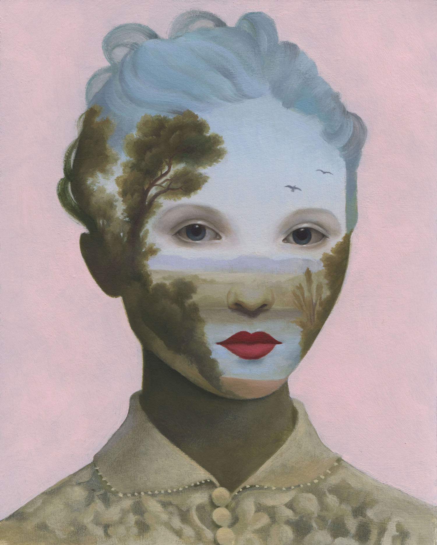 The lush and haunting feminine portraits of Aniela Sobieski