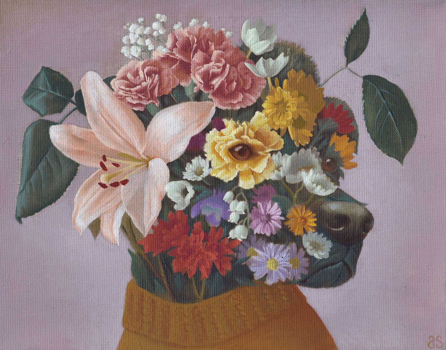 The lush and haunting feminine portraits of Aniela Sobieski