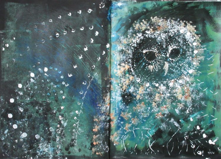 Thames Owl by Maria Strutz