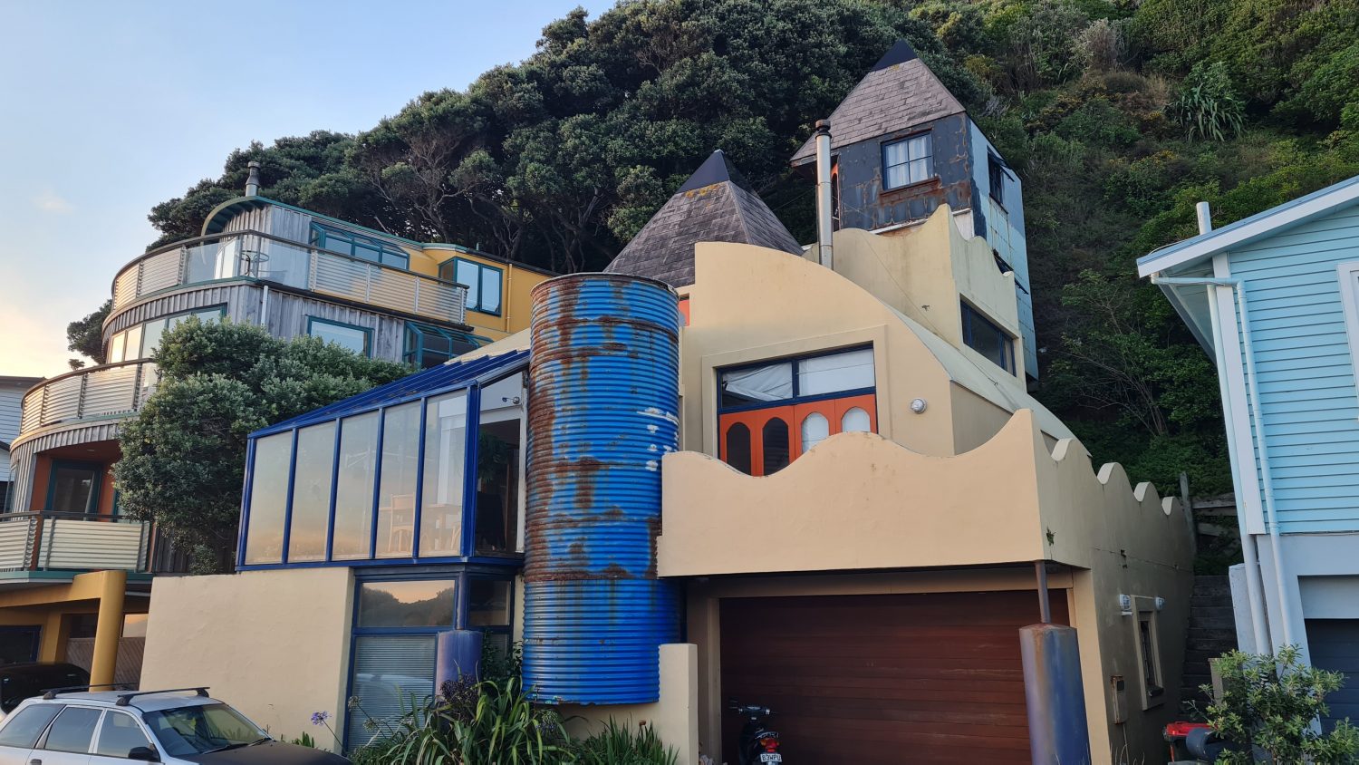 Wellington coast at dusk, copyright Content Catnip 2021