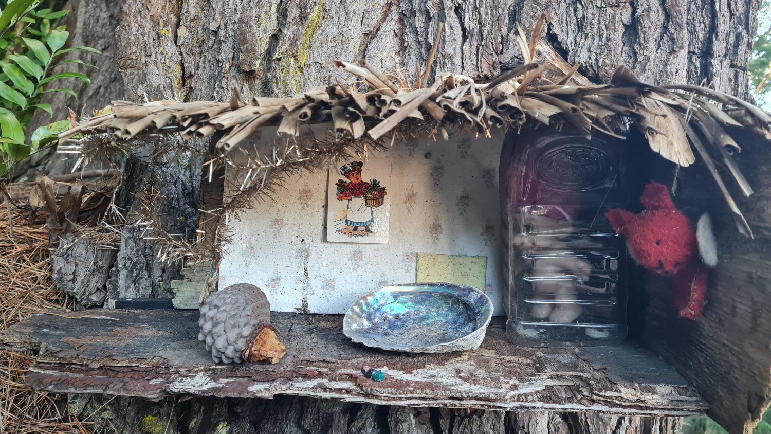 Fairy houses, City to Sea Walkway, Wellington, copyright Content Catnip 2021