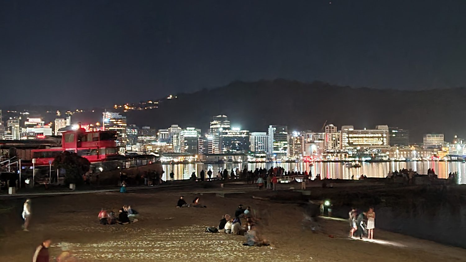 Wellington at night copyright Content Catnip 2021