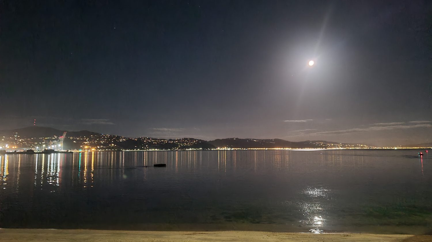 Wellington at night copyright Content Catnip 2021