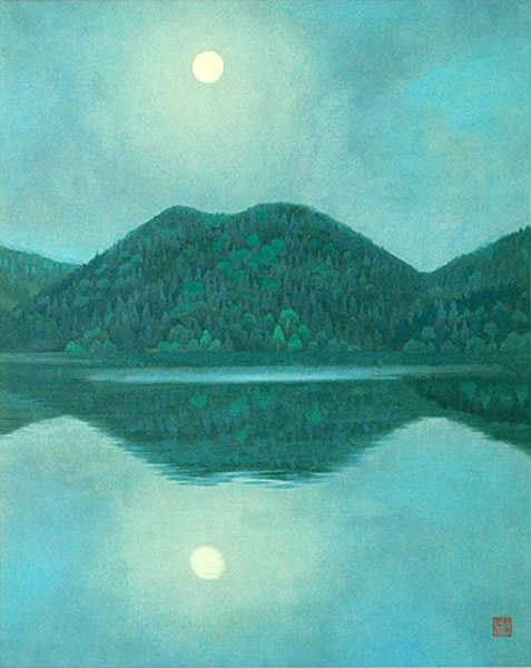Moonlit duet by Kaii Higashiyama (2003)