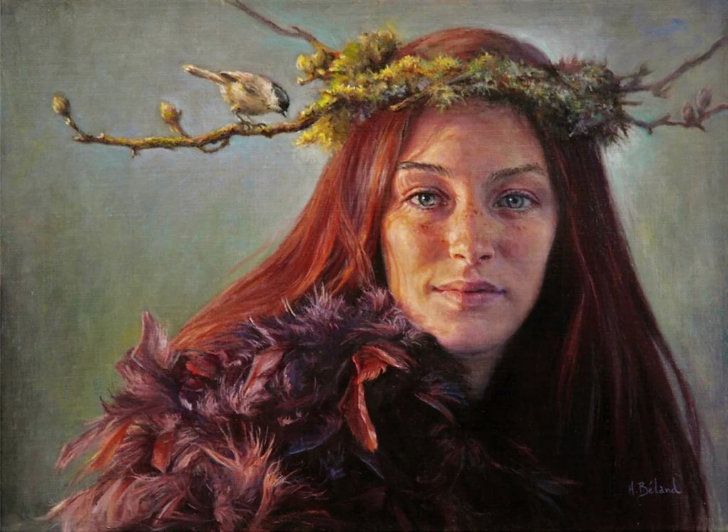 Goddesses of the Forest by Hélène Béland