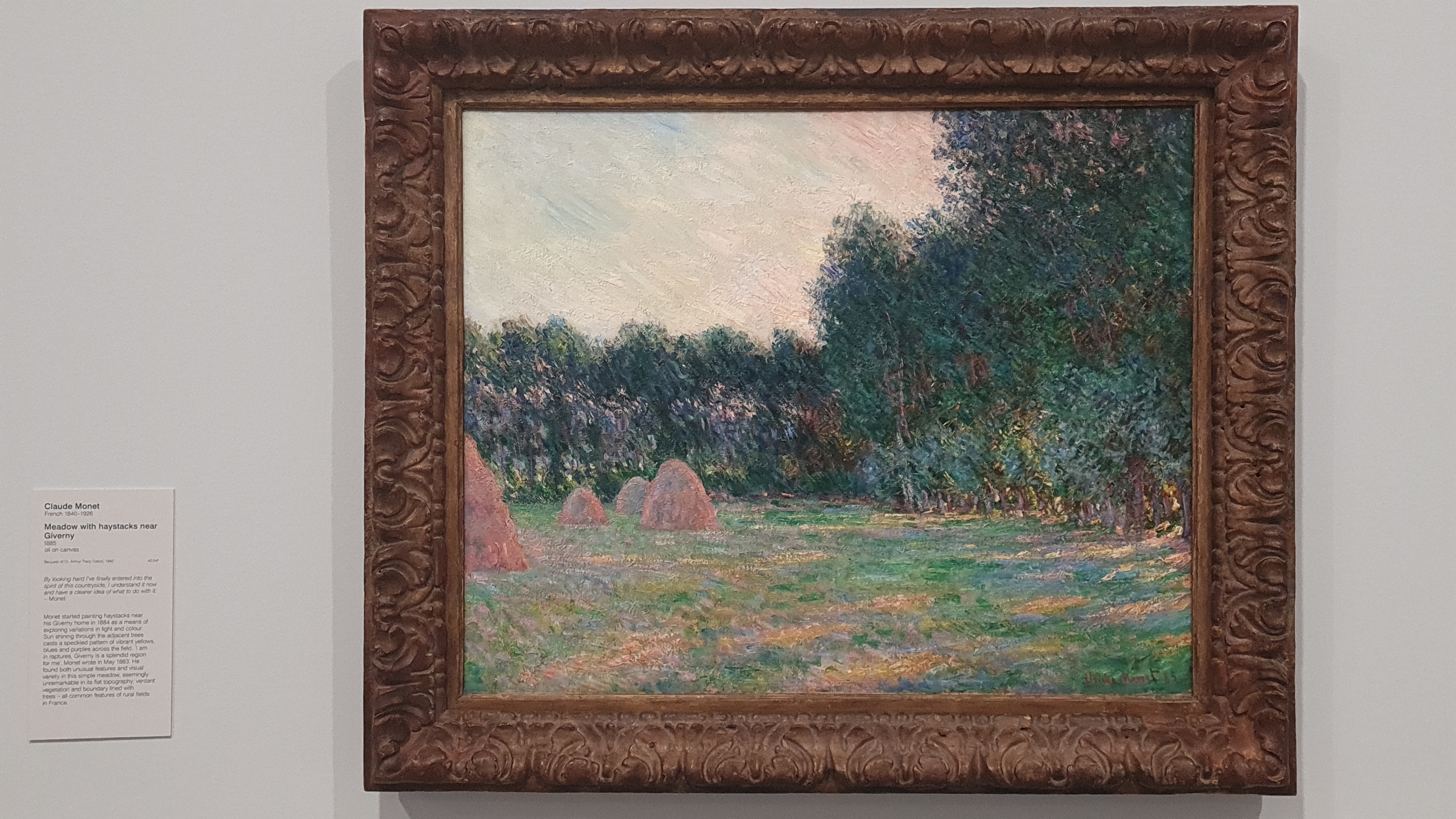 Meadow with haystacks in Giverney by Claude Monet, Content Catnip