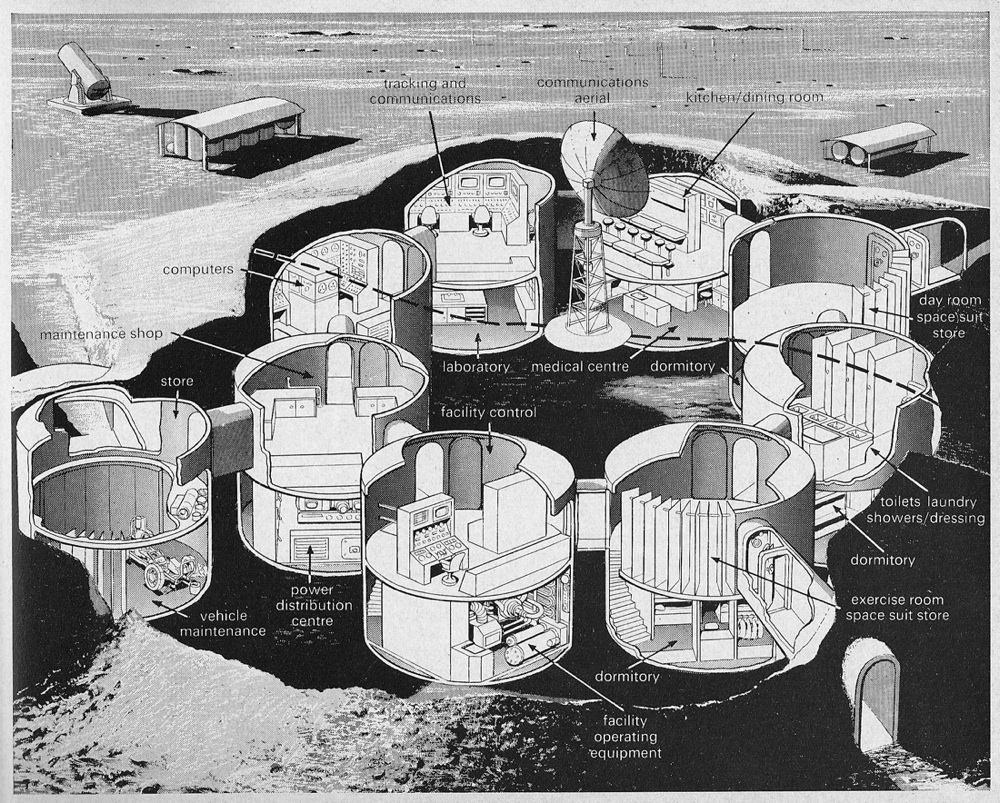 The possibilities of a moon-based future in 1969