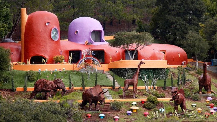 Florence Fang's Flinstone house