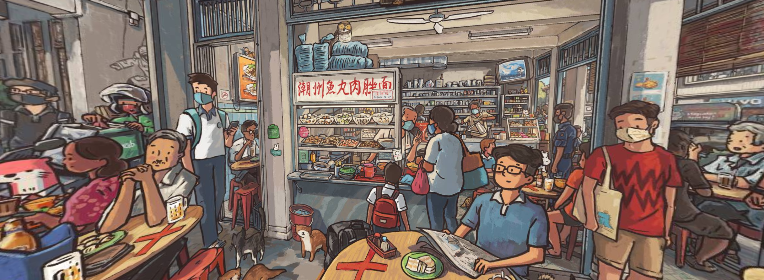 An immersive 360 degree anime photo