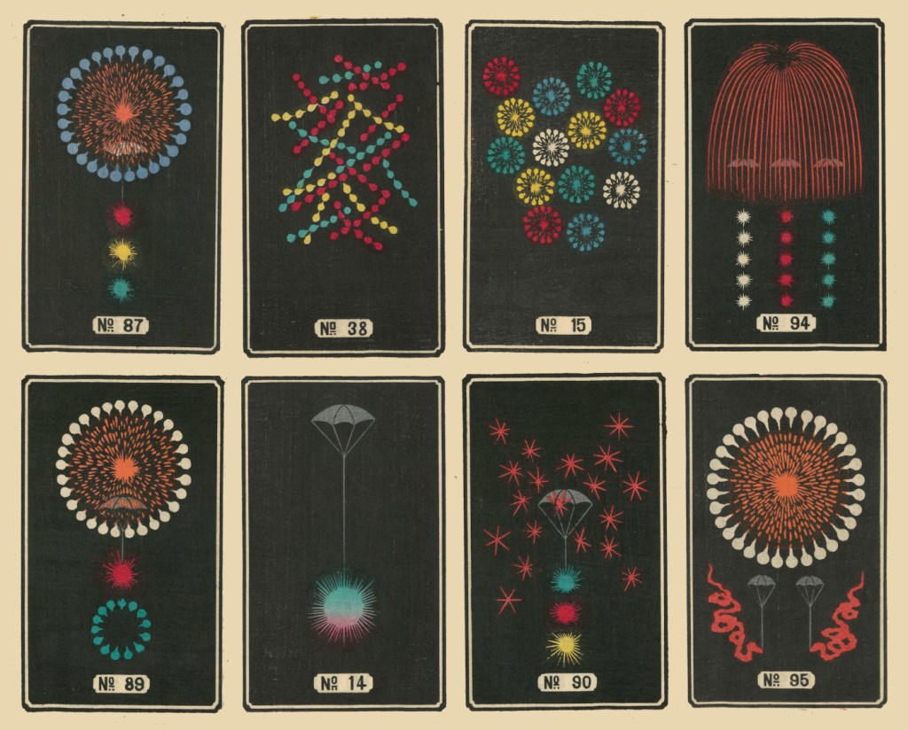 Flowers of Fire: Illustrations from Japanese Fireworks Catalogues (ca. 1880s)