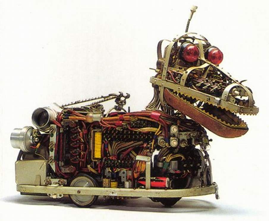 Tati the French cybernetic dog