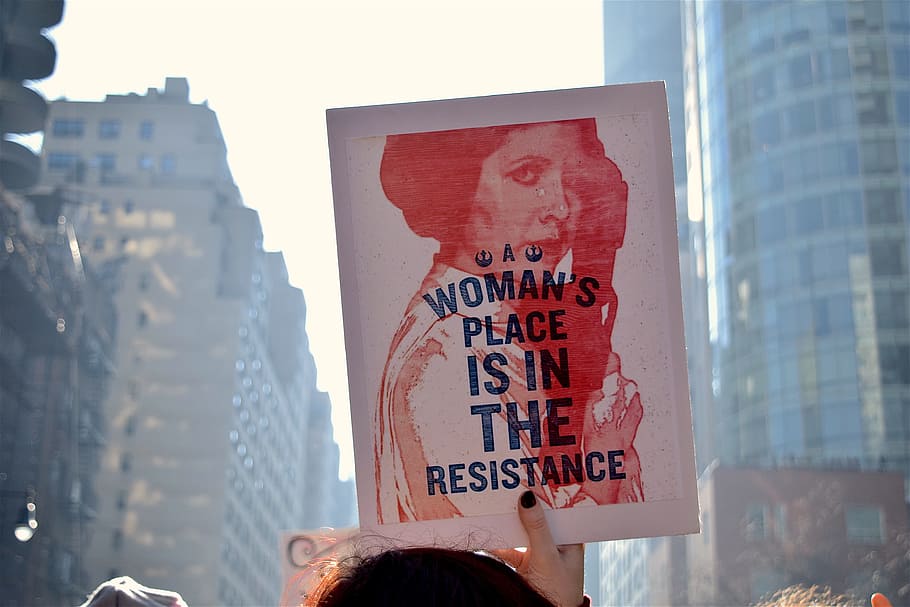 A woman's place is the resistance