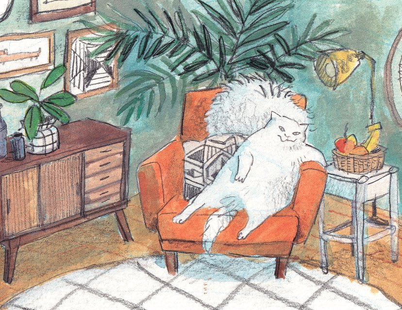 The Living Room Cat by Dawning Crow