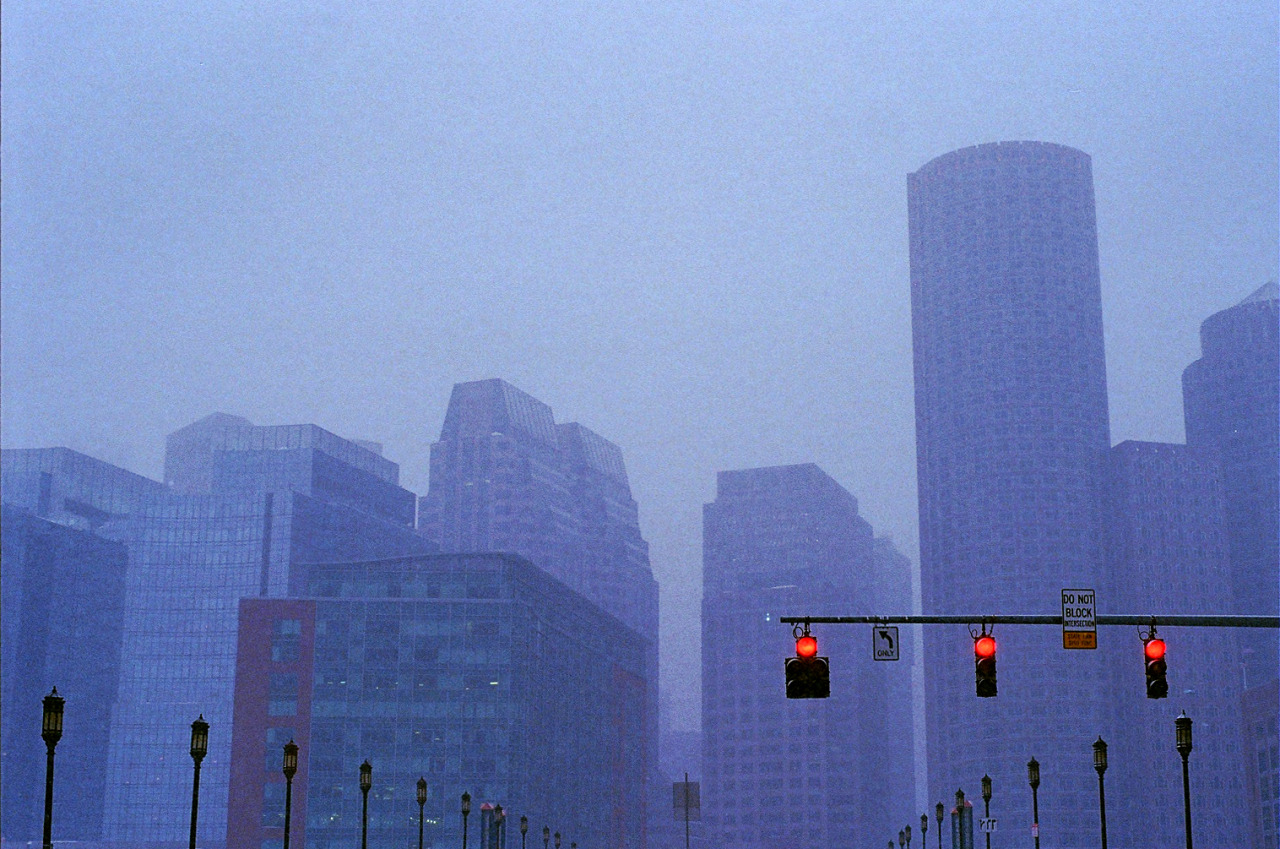 Tokyo in the mist of evening