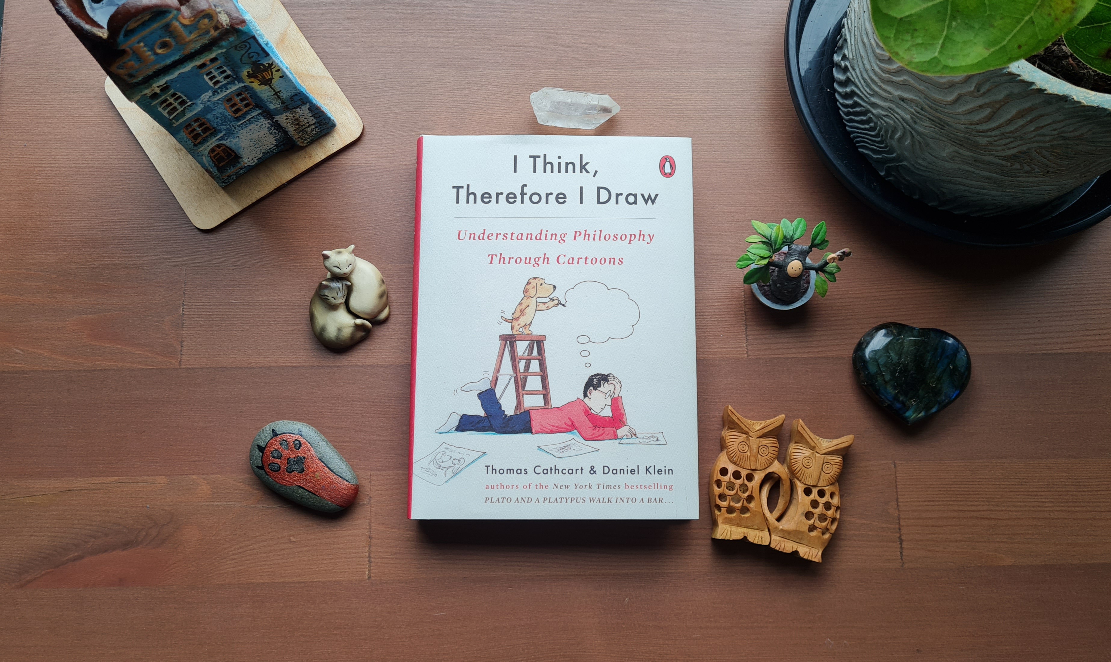 Book Review: I Think Therefore I Draw, Understanding Philosophy Through Cartoons by Thomas Cathcart & Daniel Klein