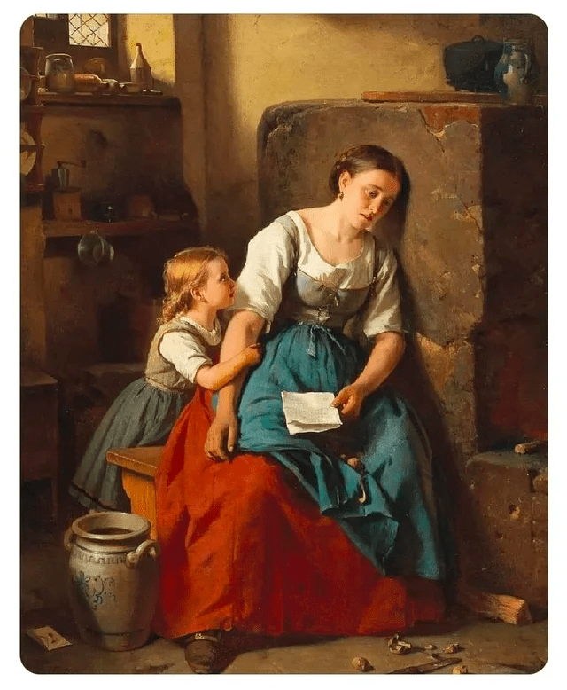 Utilities Bill, Oil on Canvas, Unknown artist, 2023. 