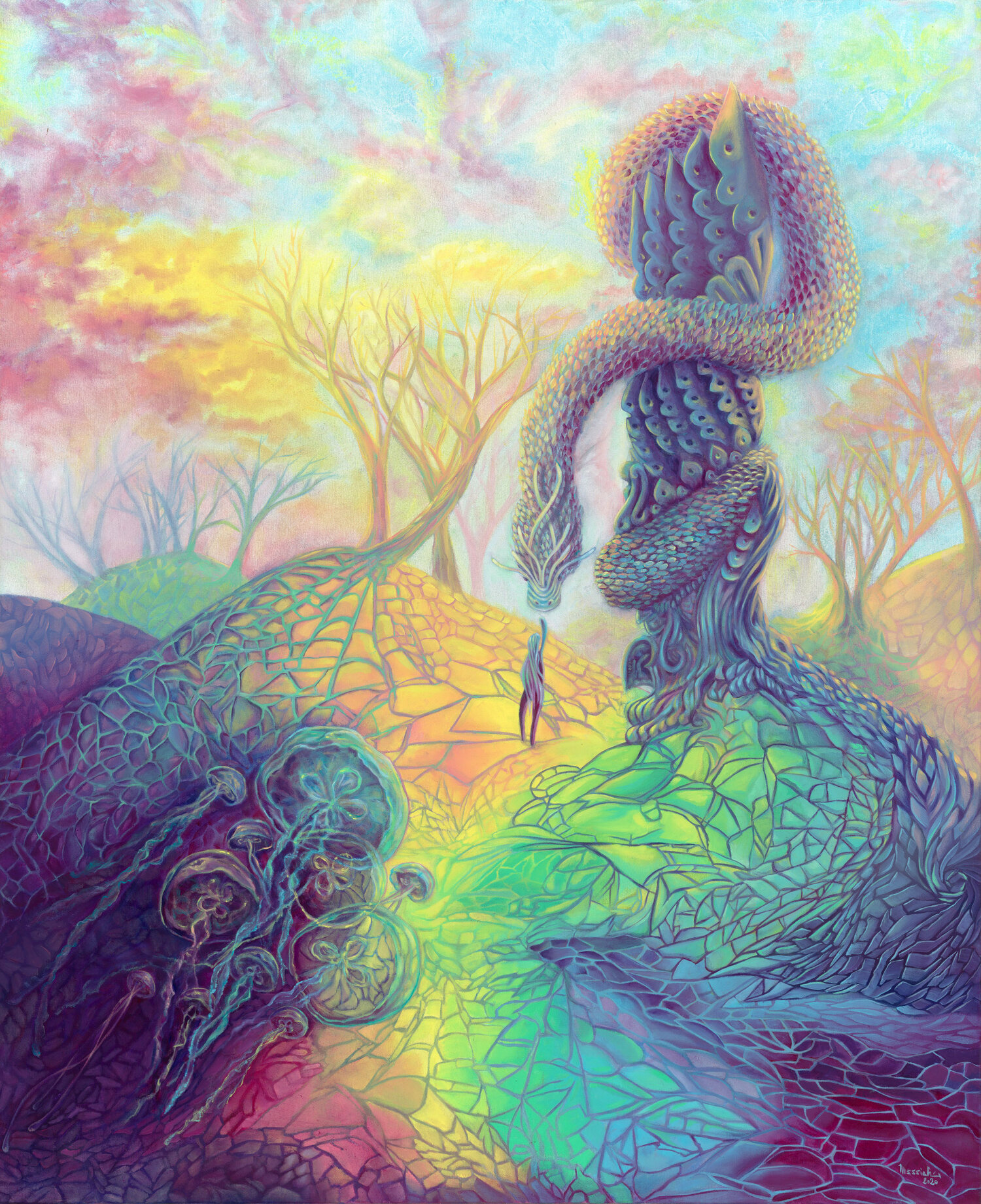 Cosmic Connection by Tennessee Charpentier