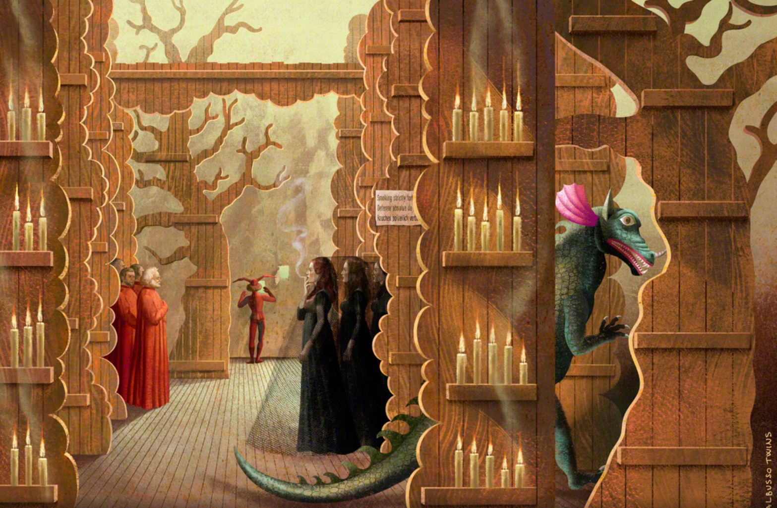 The Magic Flute by the Balbusso Twins - mystery love spirituality pagan witch