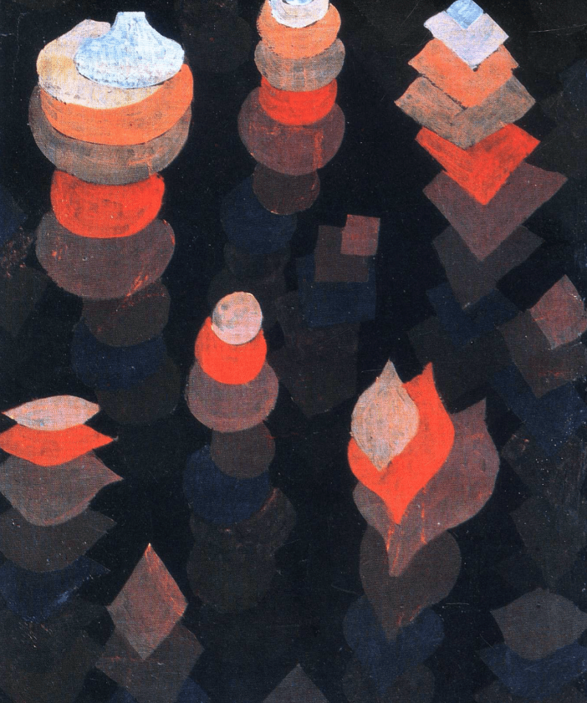 Growth of the Night Plants by Paul Klee