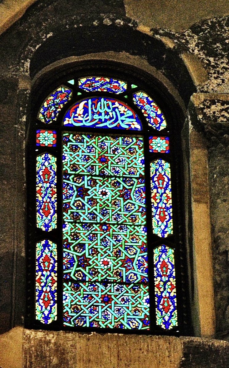 11/ Stained glass windows at Grand Çamlıca Mosque, Turkey